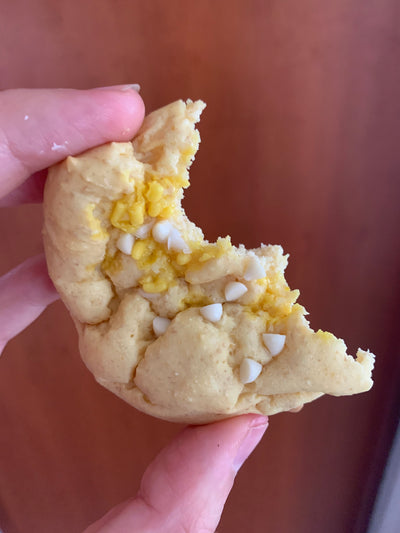 Lemon Protein Cookies