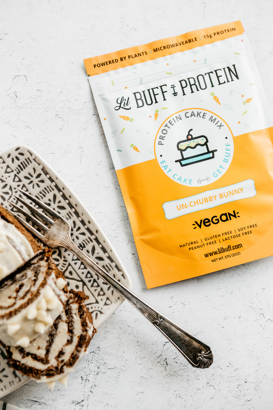 Un-Chubby Bunny *VEGAN* – Lil Buff Protein Cake Mix
