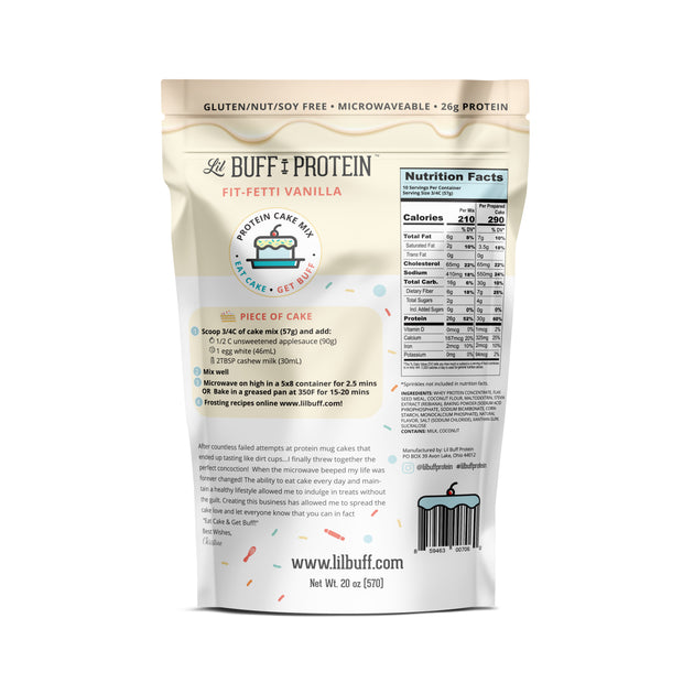 Bulk Mix Bag of Fit-Fetti Original- 10 Servings