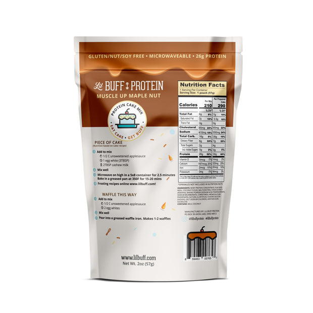 Muscle Up Maple Nut Bulk Bag- 10 servings