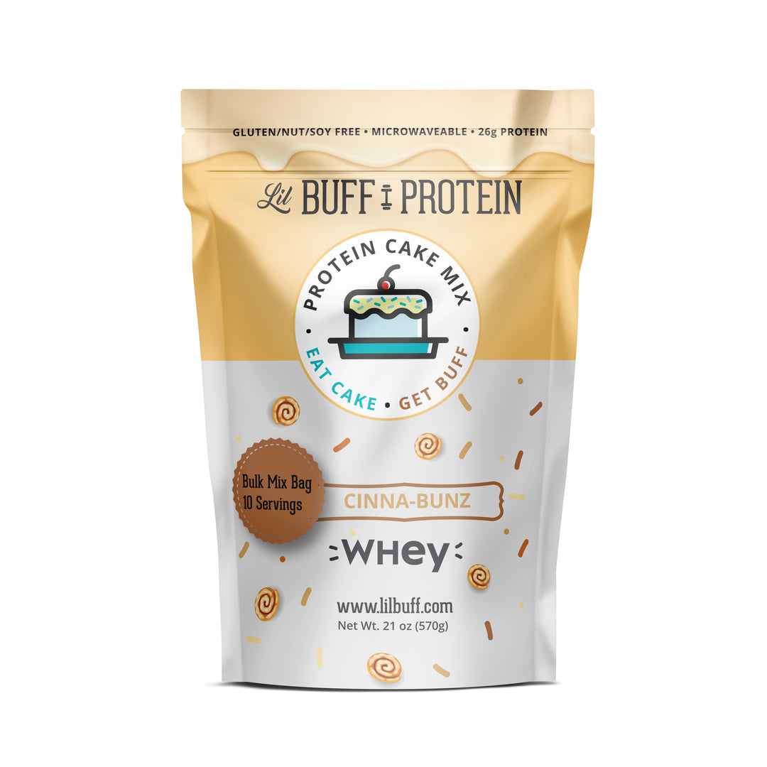 Cinna-Bunz Bulk Bag – Lil Buff Protein Cake Mix
